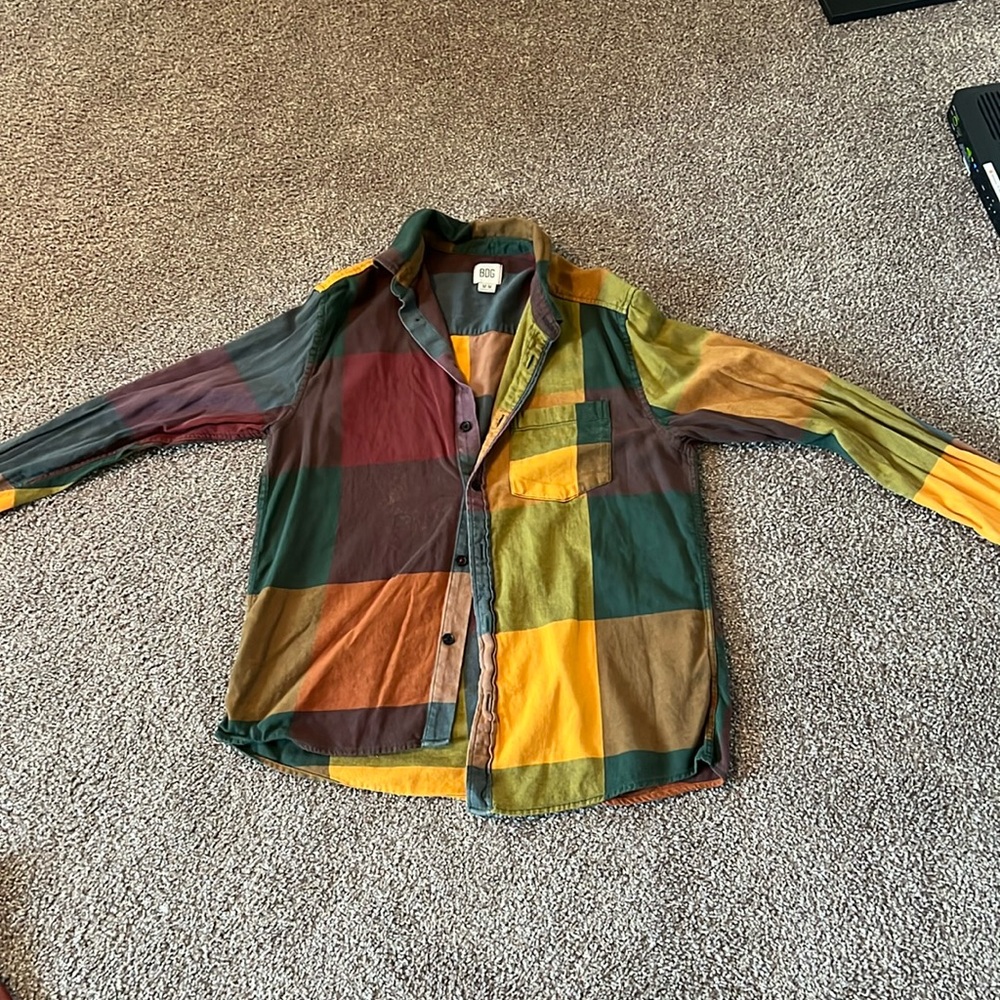 Checkered Button Up